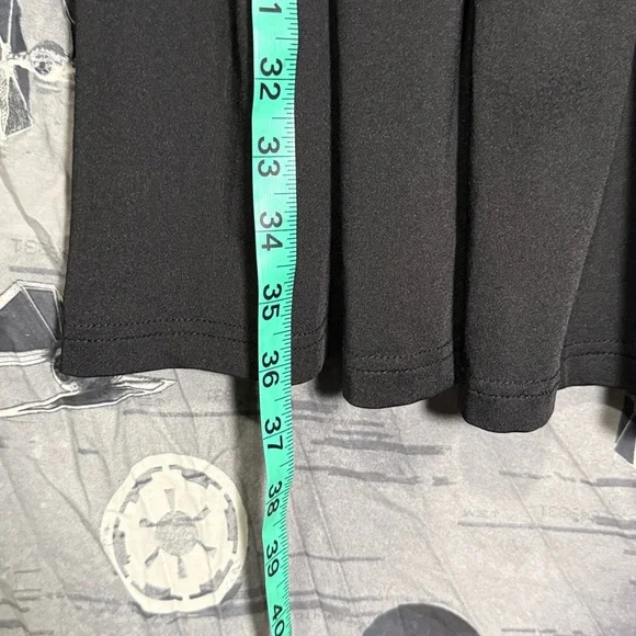 KILLSTAR MALICE FAUX LEATHER COLLARED SKATER DRESS SZ XL - Picture 8 of 9